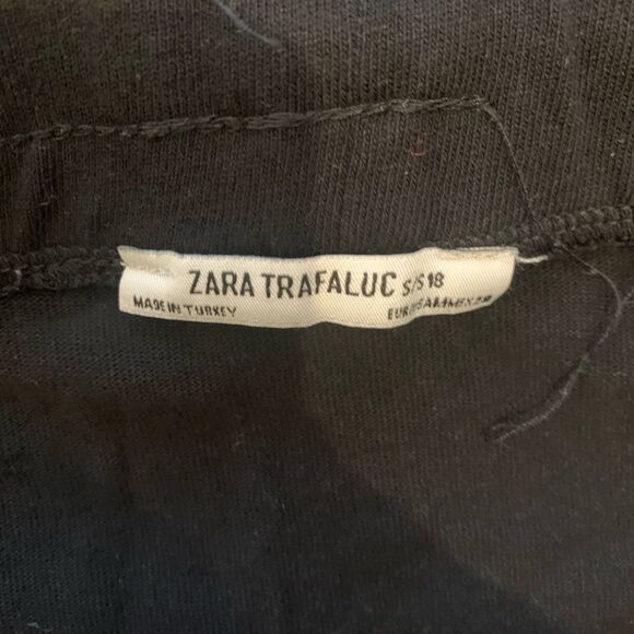 Zara Cotton Tie Waist Mini Skirt - Picture 4 of 4